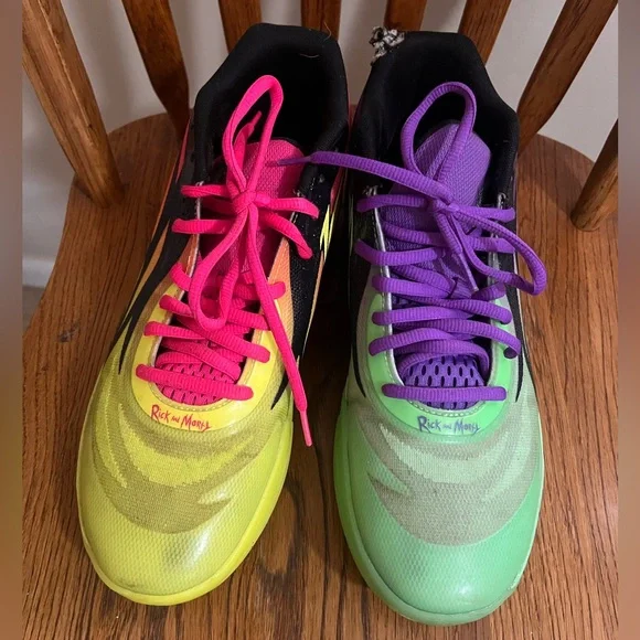 Puma LaMelo Ball “Rick & Morty” Shoes 🔥🛸 Men’s 10 - Picture 2 of 12